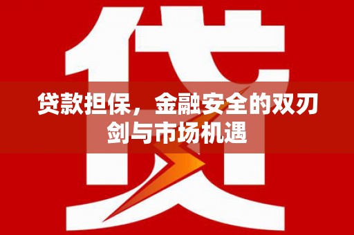 宜兰贷款担保，金融安全的双刃剑与市场机遇