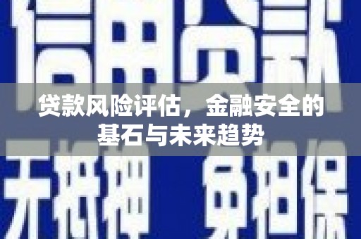 垣曲贷款风险评估，金融安全的基石与未来趋势