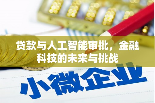 大朗贷款与人工智能审批，金融科技的未来与挑战