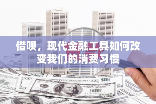 通山借呗，现代金融工具如何改变我们的消费习惯