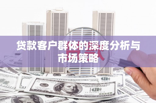 望奎贷款客户群体的深度分析与市场策略