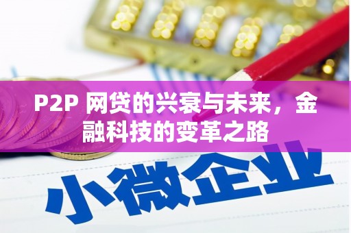 江川P2P 网贷的兴衰与未来，金融科技的变革之路