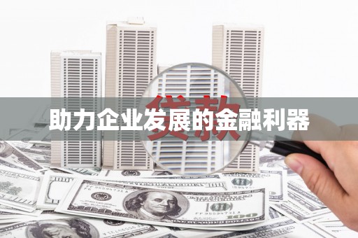 那玛夏助力企业发展的金融利器