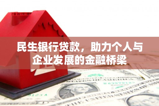 贞丰民生银行贷款，助力个人与企业发展的金融桥梁