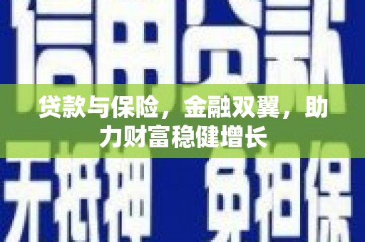 金华贷款与保险，金融双翼，助力财富稳健增长