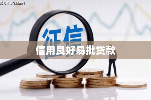 云和信用良好易批贷款