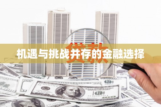 学甲机遇与挑战并存的金融选择